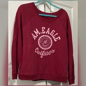 Red American Eagle Sweatshirt
